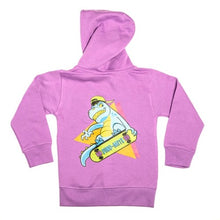 Load image into Gallery viewer, Dino Mite Skater Kids Zip Hoodie
