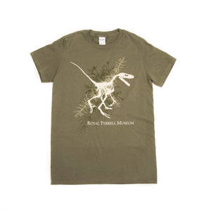Raptor with Fern Adult T-shirt
