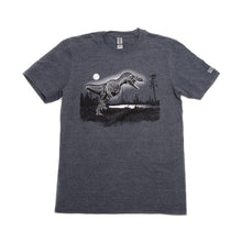 Load image into Gallery viewer, Glowing Tyrannosaur Skeleton Adult T-shirt