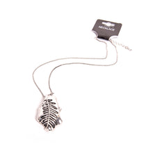Load image into Gallery viewer, Fossil Fern Pendant Necklace Silver
