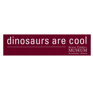 Dinosaurs Are Cool Bumper Sticker