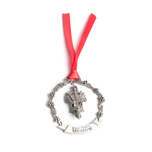 Pewter Holiday Wreaths