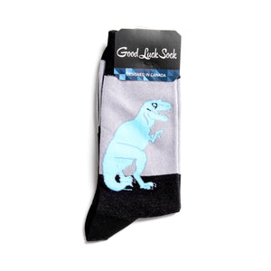 Men's T. rex Good Luck Socks