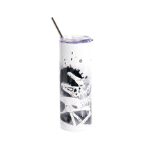 Load image into Gallery viewer, Death Pose Tumblers with Lid &amp; Straw

