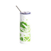Load image into Gallery viewer, Death Pose Tumblers with Lid &amp; Straw
