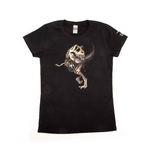 T. rex Skeleton Adult T-shirt