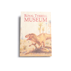 Allosaurus Vintage Wooden Magnet