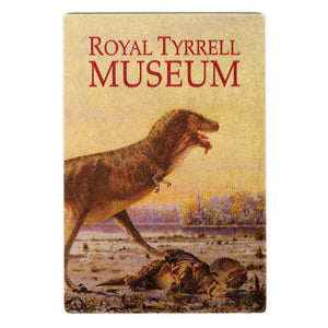 Gorgosaurus Vintage Wooden Postcard