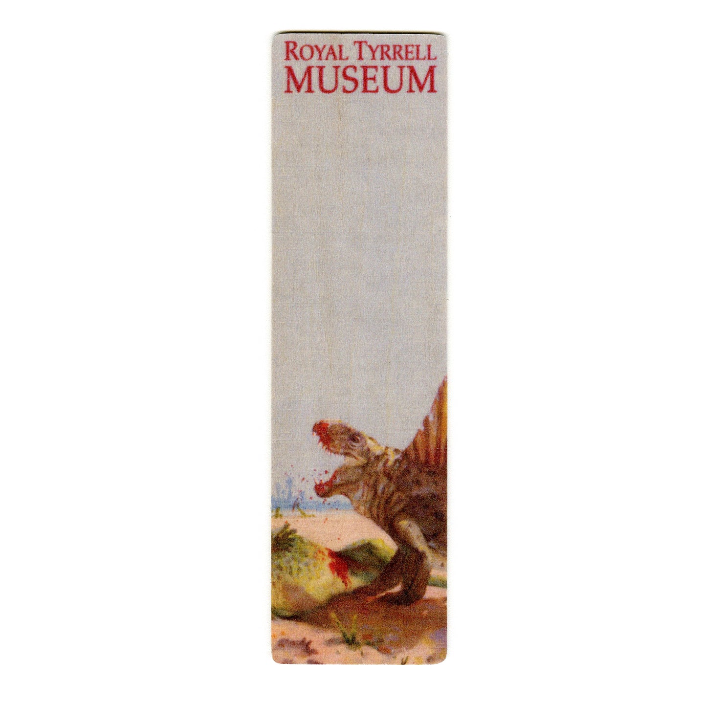 Dimetrodon Vintage Wooden Bookmark